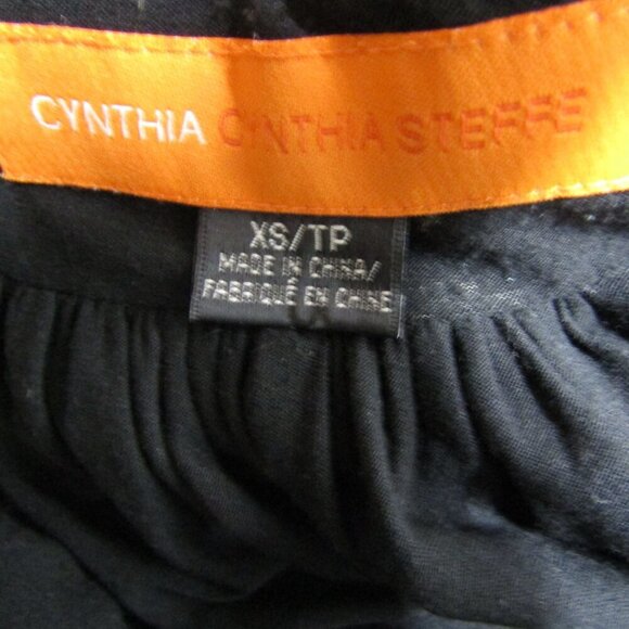 Y2K 100% Silk BABY DOLL XS Fairy Goth Coquette Whimsigoth Empire Black Dress - Picture 8 of 11